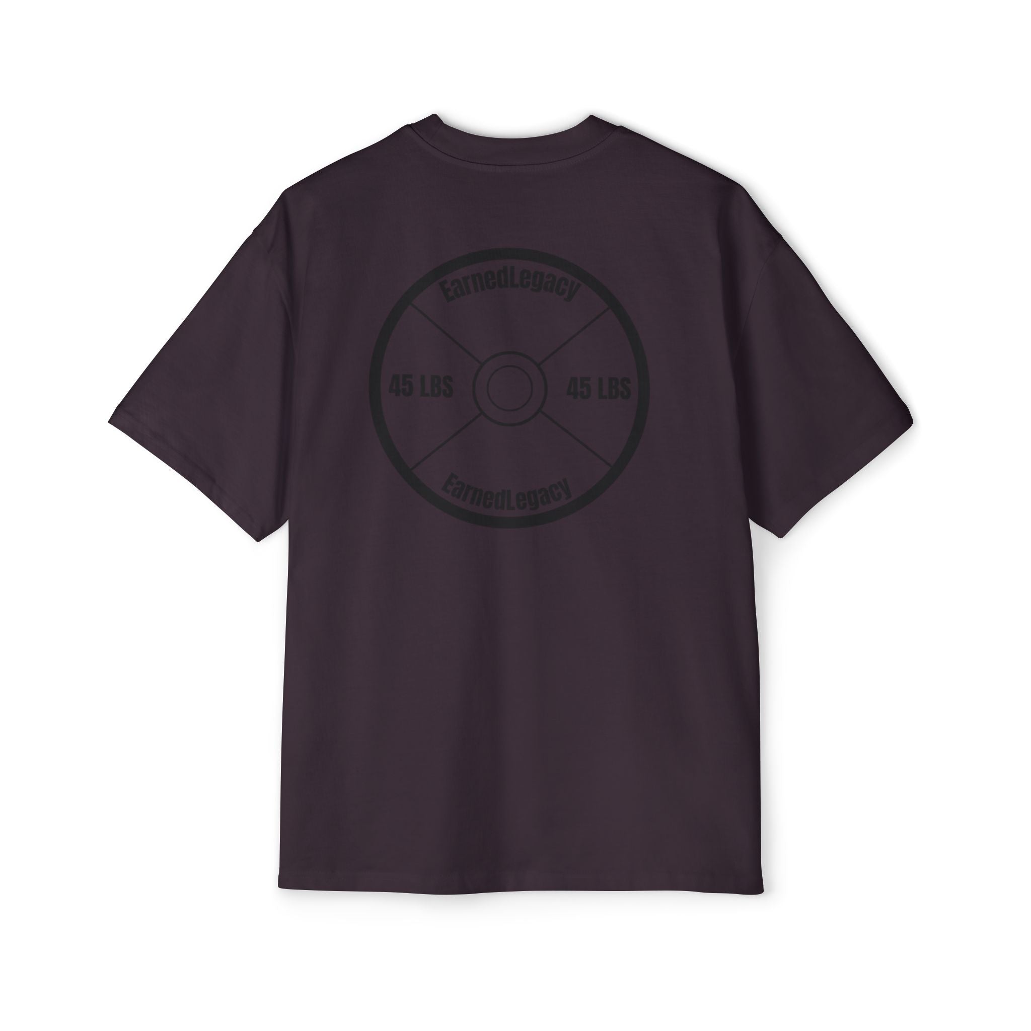 EarnedLegacy “45 Plate” Oversized Tee