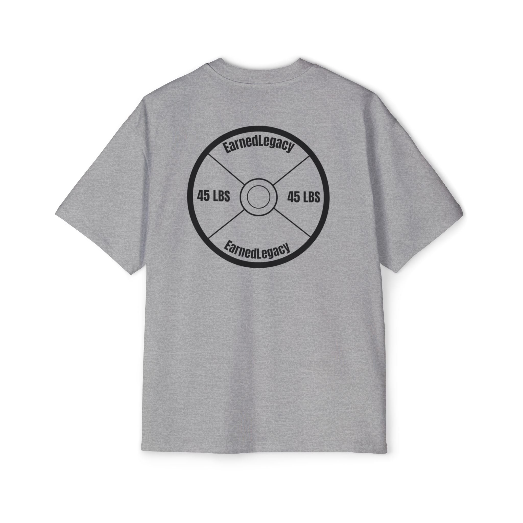 EarnedLegacy “45 Plate” Oversized Tee